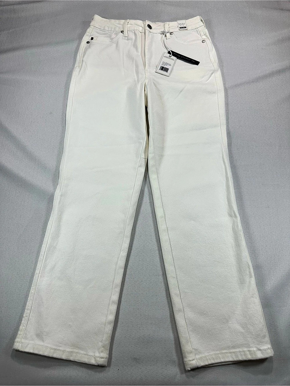 Judy Blue Ankle Straight Fit Straight Leg Jeans White Waist 27 NWT